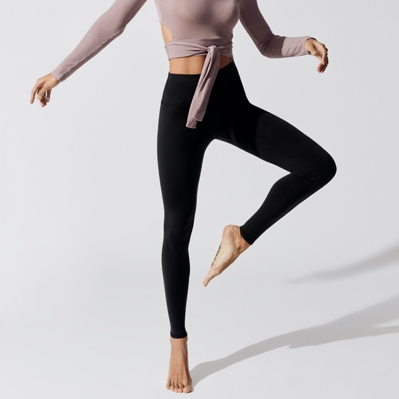 ALOYOGS HIGH WAIST AIRBRUSH LEGGING BRAND NEW - Picture 1 of 6